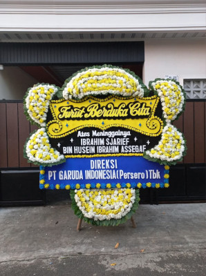 Papan Bunga Duka di Amuntai Tengah
