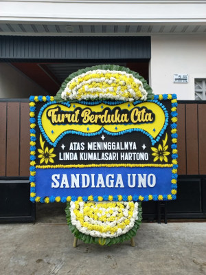 Papan Bunga Duka di Amuntai Tengah